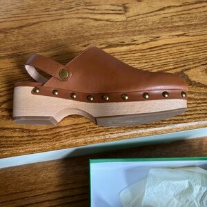 J Crew Grace Leather Convertible Clog